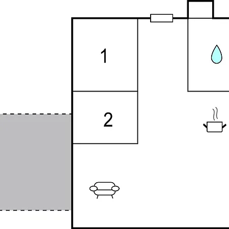 2 Bedroom Cozy In Apartmán